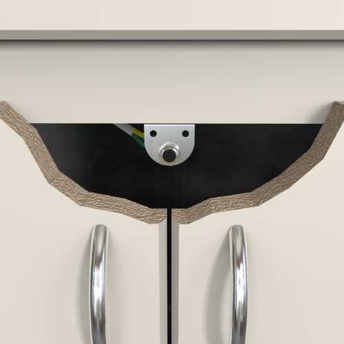 1720 Cabinet 2 Door Closeup