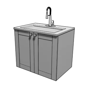 Tapmaster System for Low Floating Cabinets